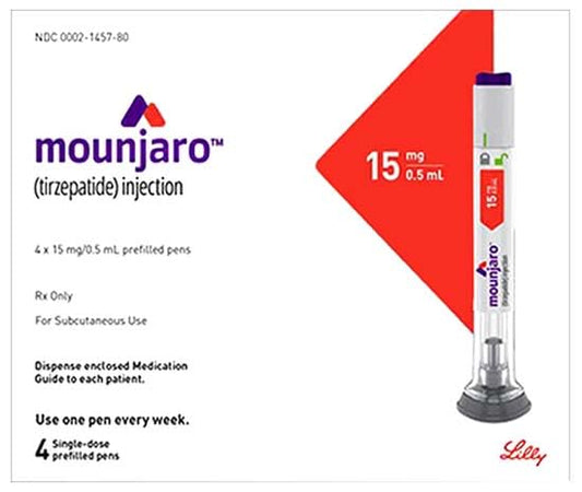 Mounjaro Tirzepatide 1 Pen RETAIL PRICE 15 mg, Ship from Philippines Weight Management Pens
