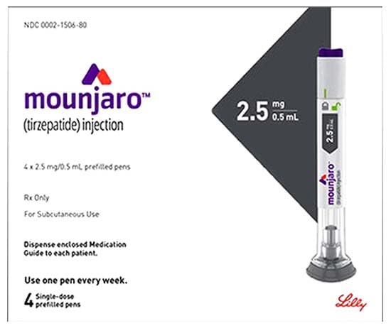 Mounjaro Tirzepatide 1 Pen RETAIL PRICE 12.5 mg, Ship from Philippines Injectable Weight Loss Drugs