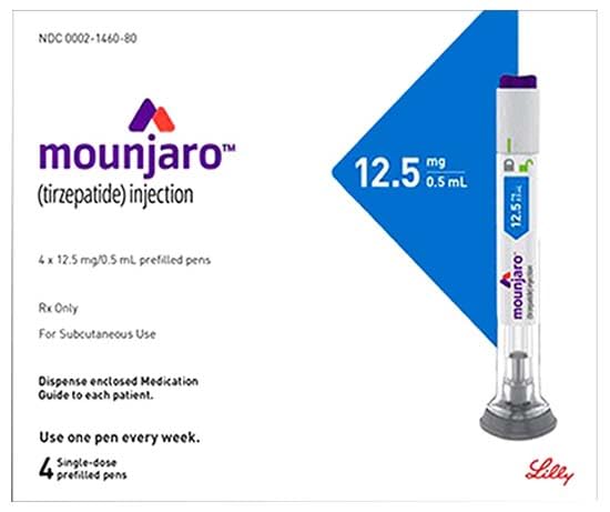 Mounjaro Tirzepatide 1 Pen RETAIL PRICE 12.5 mg, Ship from Philippines Injectable Weight Loss Drugs