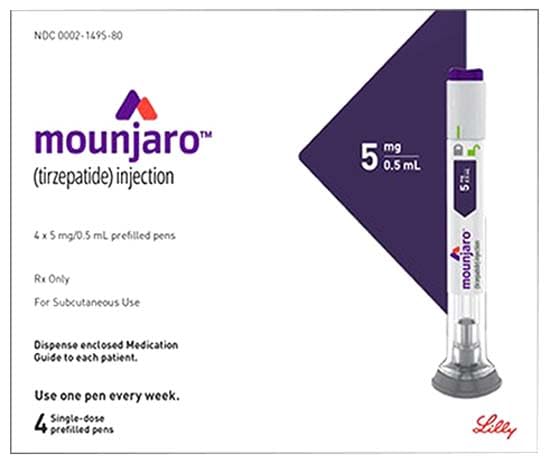 Mounjaro Tirzepatide 1 Pen RETAIL PRICE 12.5 mg, Ship from Philippines Injectable Weight Loss Drugs
