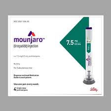 Mounjaro Tirzepatide 1 Pen RETAIL PRICE, 7.5 mg, Ship from Philippines Suppress Appetite