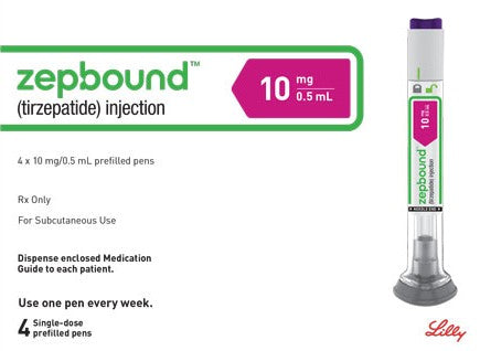 Curb Appetite, Hunger Suppressant Zepbound Tirzepatide Skinny Pens for Weight Loss, 2.5 mg, 5 mg, 7.5 mg, 10 mg, 12.5 mg, 15 mg, Reduce Cravings Feel Fuller
